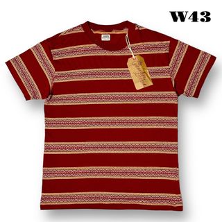 テンダーロイン(TENDERLOIN)の希少品！ TENDERLOIN TEE JACQUARD 半袖 Tシャツ 赤 S(Tシャツ/カットソー(半袖/袖なし))