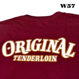 希少品！ TENDERLOIN TEE 半袖 Tシャツ バーガンディー 赤紫 S