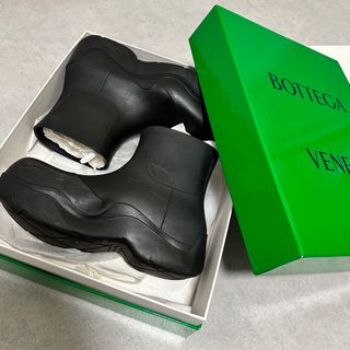 BOTTEGA VENETA ボッテガヴェネタ　パドルブーツ　ラバーブーツ　38