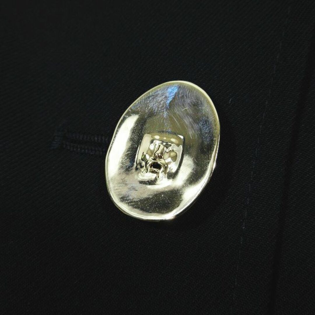 other(アザー)の美品 PATOU パトゥ ウールツイル テーラードジャケット 金ボタン 36 黒 レディースのジャケット/アウター(その他)の商品写真