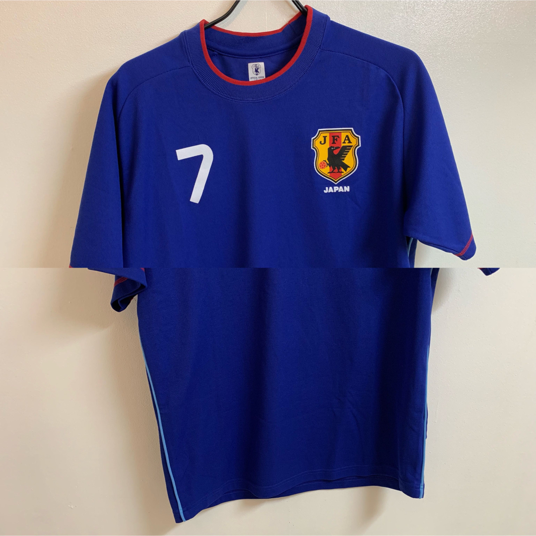 日本代表ユニフォーム　中田英寿　JFA 公式　サッカーシャツ　No4131