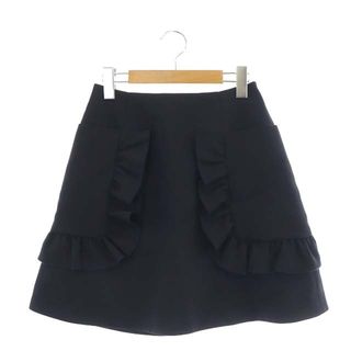 チェスティ Frill Skirt ネイビー 0 - ひざ丈スカート