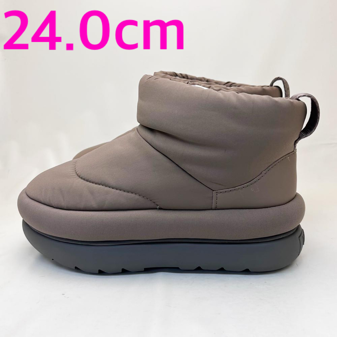 新品UGG ショートブーツCLASSIC MAXI MINIブラウン24.0cm - ブーツ