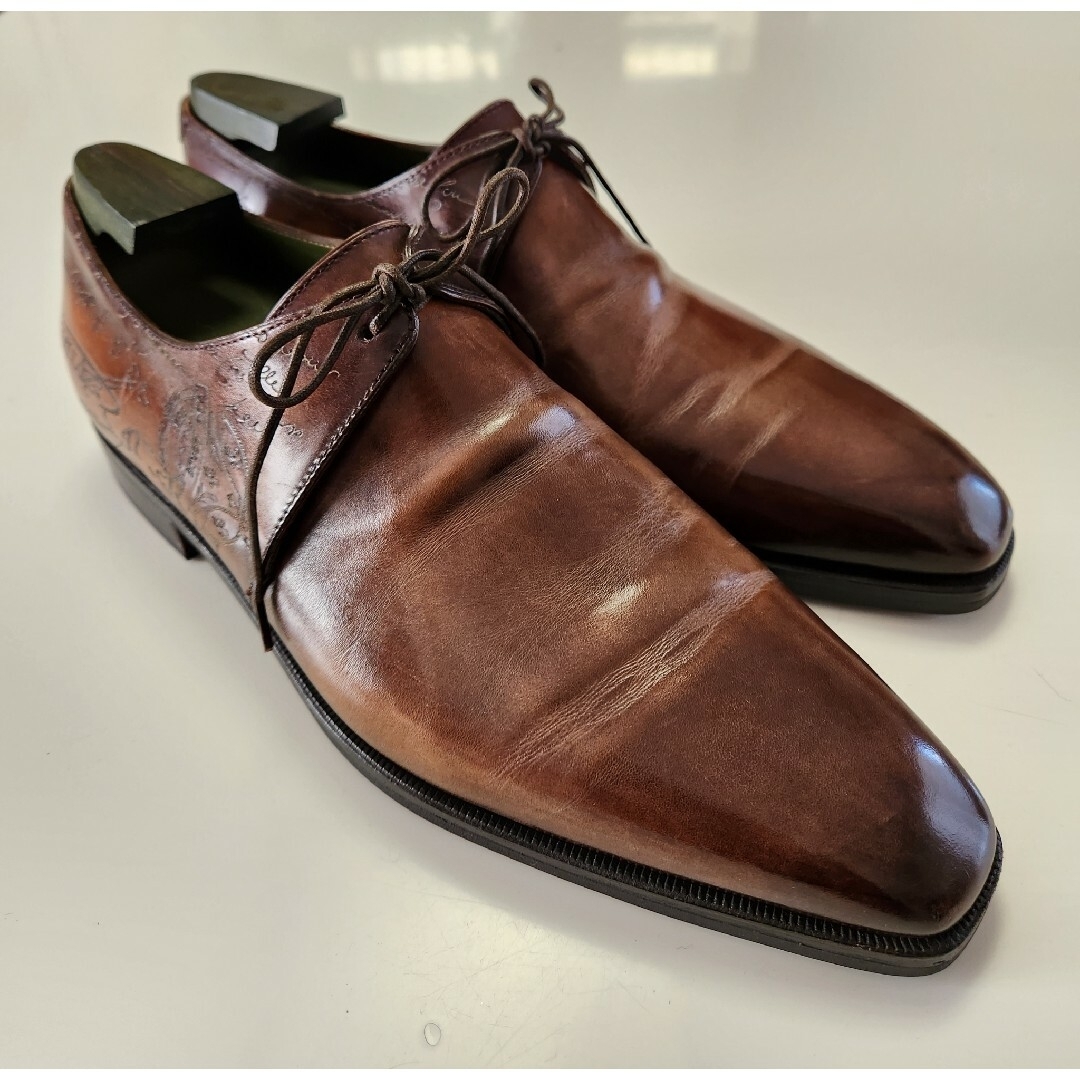 Berluti(ベルルッティ)の【美品】Berluti　アレッサンドロ　スクリット　カリグラフィー　7.5 メンズの靴/シューズ(ドレス/ビジネス)の商品写真