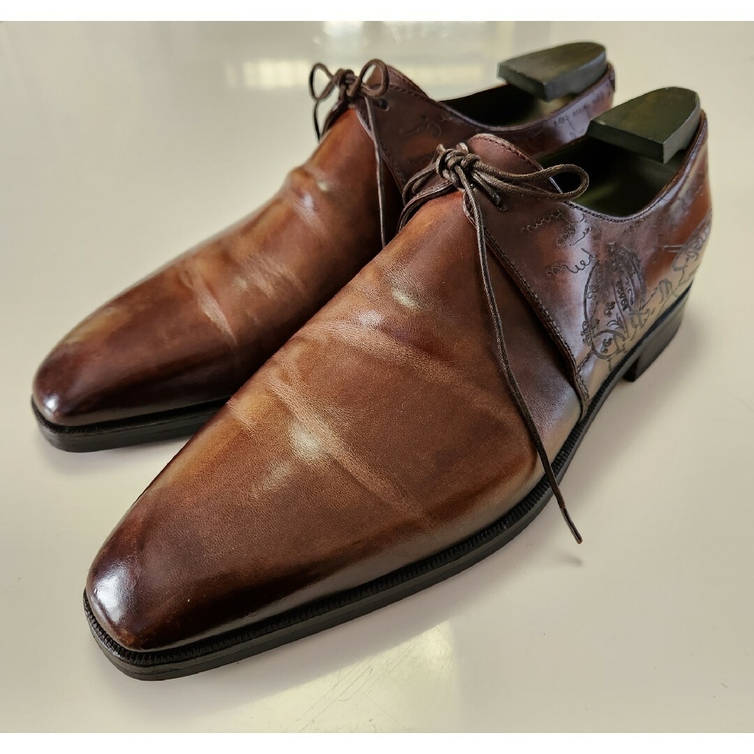 Berluti(ベルルッティ)の【美品】Berluti　アレッサンドロ　スクリット　カリグラフィー　7.5 メンズの靴/シューズ(ドレス/ビジネス)の商品写真