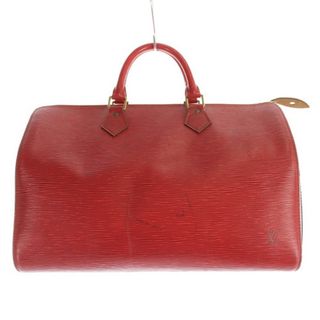 ヴィトン(LOUIS VUITTON) ボストンバッグ(レディース)(レッド/赤色系