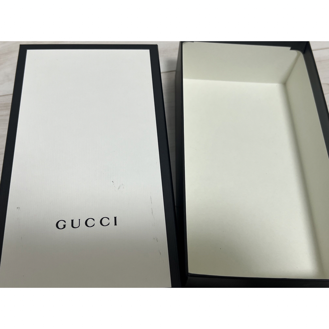 Gucci(グッチ)のGUCCI グッチ GGレザーチェーンウォレット 2つ折り財布 レディース レディースのファッション小物(財布)の商品写真