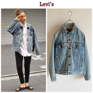 リーバイス(Levi's)のUSA製 80s ビンテージ リーバイス 3rd デニムジャケット Gジャン(Gジャン/デニムジャケット)