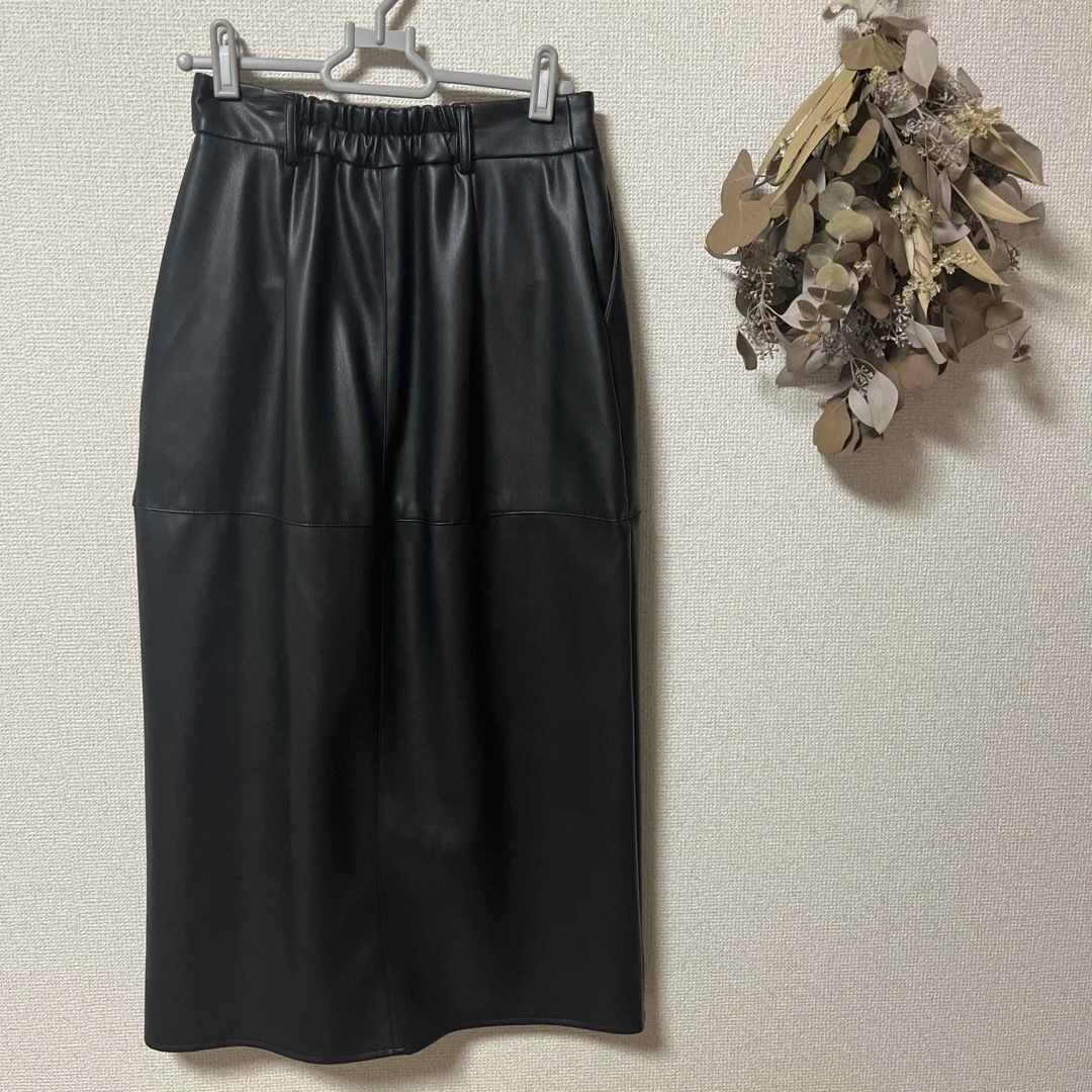 Eimee lawレザースカート　2点セット レディースのスカート(ロングスカート)の商品写真