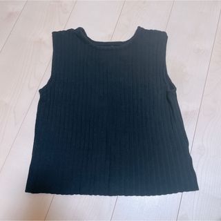 マウジー(moussy)のmoussy 2way リブ　ノースリーブ　タンクトップ(タンクトップ)