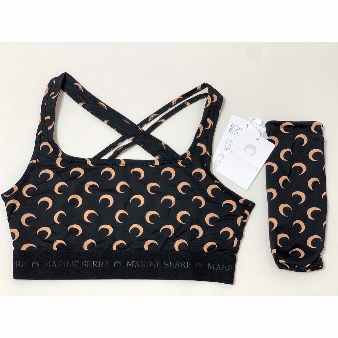 新品《 MARINE SERRE 》ALL OVER MOON BRA TOP | フリマアプリ ラクマ