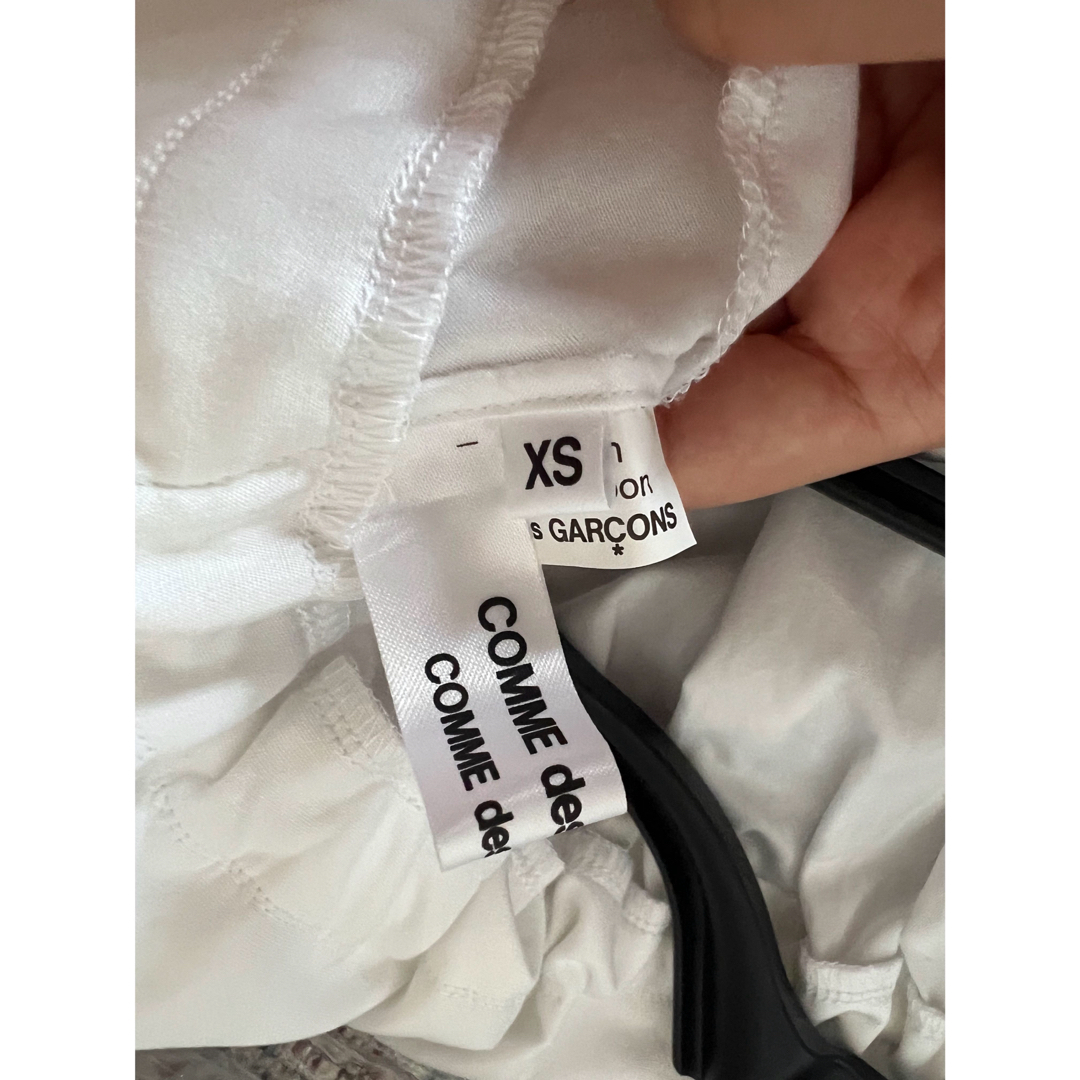 COMME des GARCONS(コムデギャルソン)の【Comme des Garcons×2】ラッフルノースリーブシャツ　23SS メンズのトップス(Tシャツ/カットソー(半袖/袖なし))の商品写真