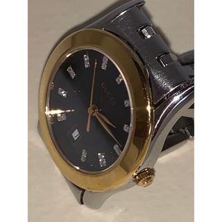 NI★GUCCI22pダイヤレディース腕時計