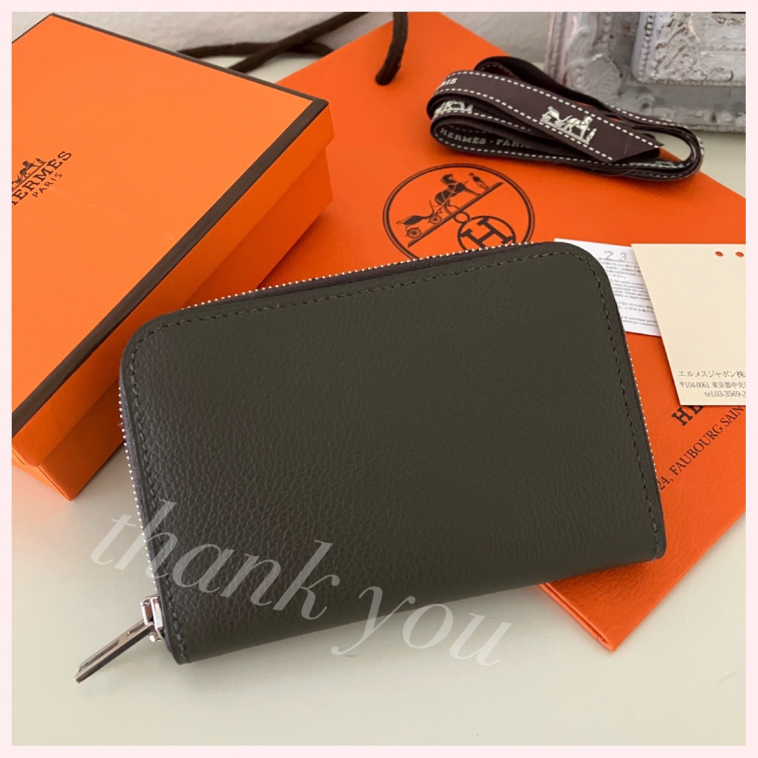 新品 エルメス　HERMES  ジップアンゴー　カード　コインケースカードケース