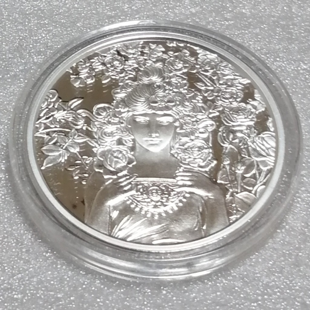 アメリカ アルフォンス・ミュシャ 銀 ラウンド 純銀 銀貨 6枚セット プルーフ