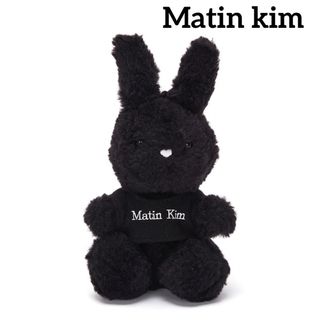 オオトロ(OHOTORO)のMatin kimキーホルダー MATIN BLACK BUNNY TOY(キーホルダー)