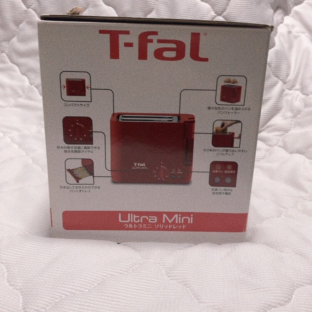 T-fal(ティファール)のティファール  ポップアップトースター インテリア/住まい/日用品のキッチン/食器(調理道具/製菓道具)の商品写真