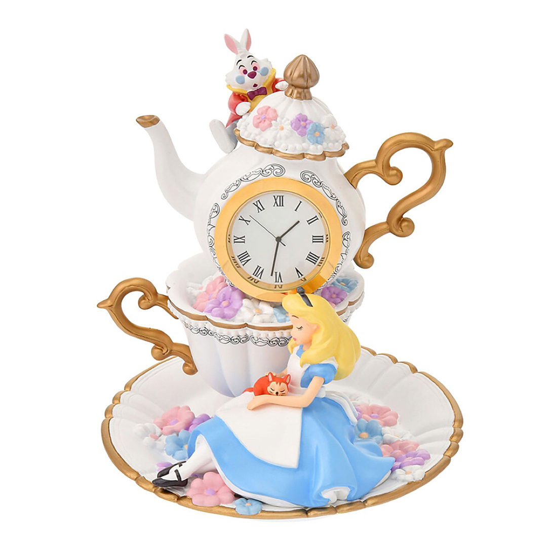 アリス♡ダイナ♡白うさぎ♡時計♡Sleep Day♡置き時計♡新品