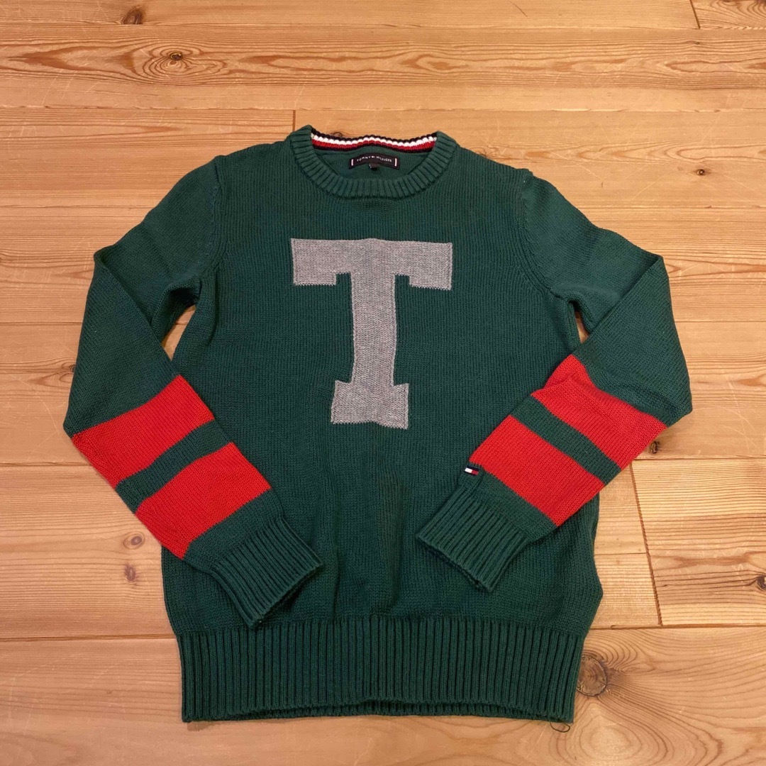 TOMMY HILFIGER(トミーヒルフィガー)の【Tommy】キッズニット（128） キッズ/ベビー/マタニティのキッズ服男の子用(90cm~)(ニット)の商品写真