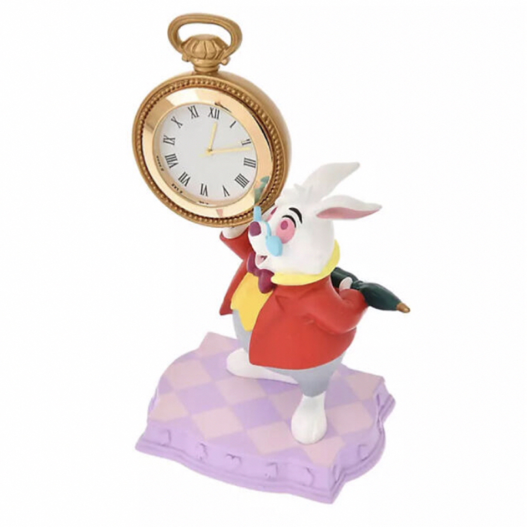 アリス♡白うさぎ♡時計♡70周年♡新品