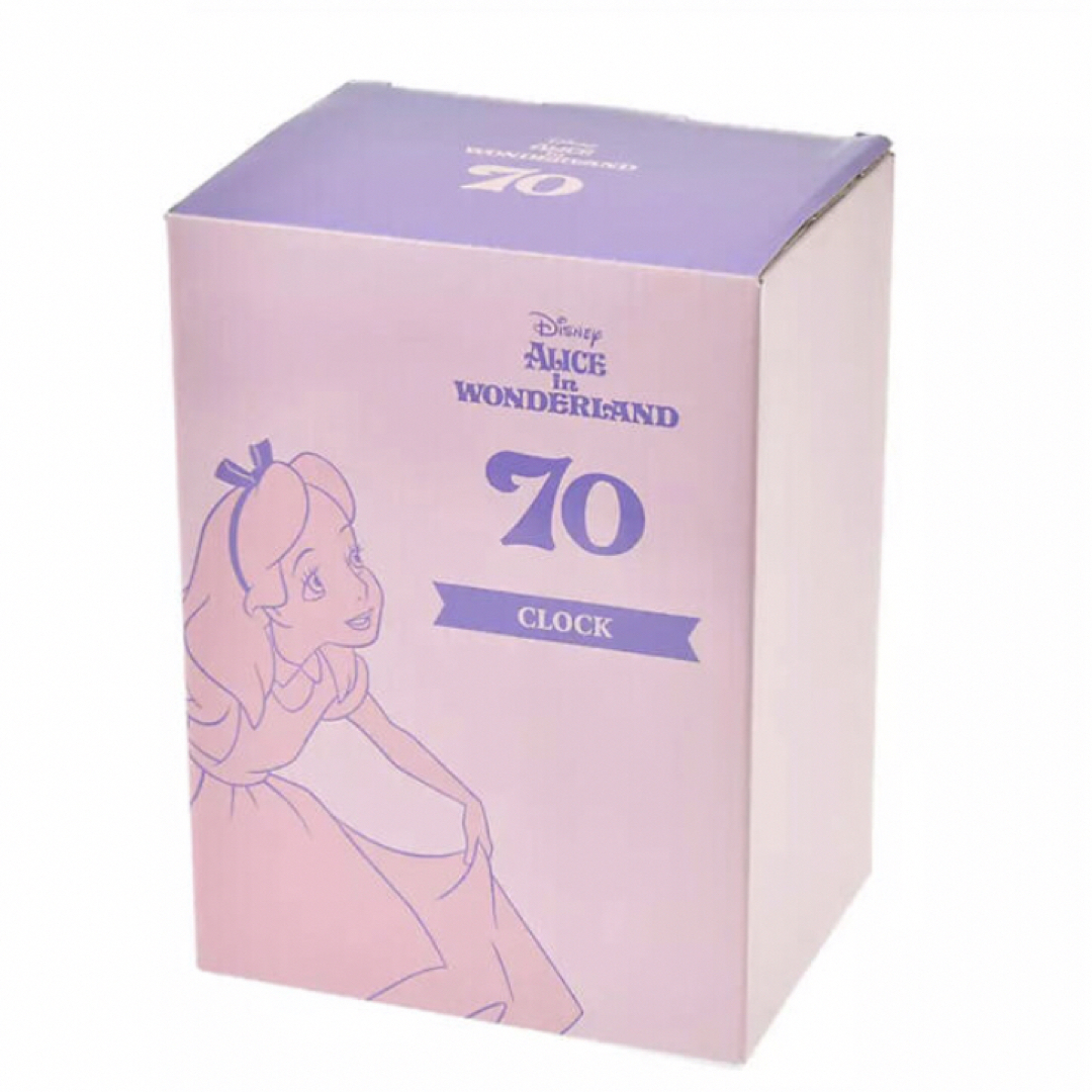 アリス♡白うさぎ♡時計♡70周年♡新品