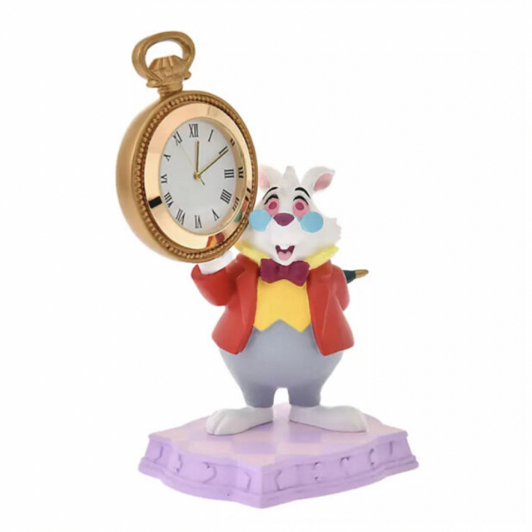 アリス♡白うさぎ♡時計♡70周年♡新品