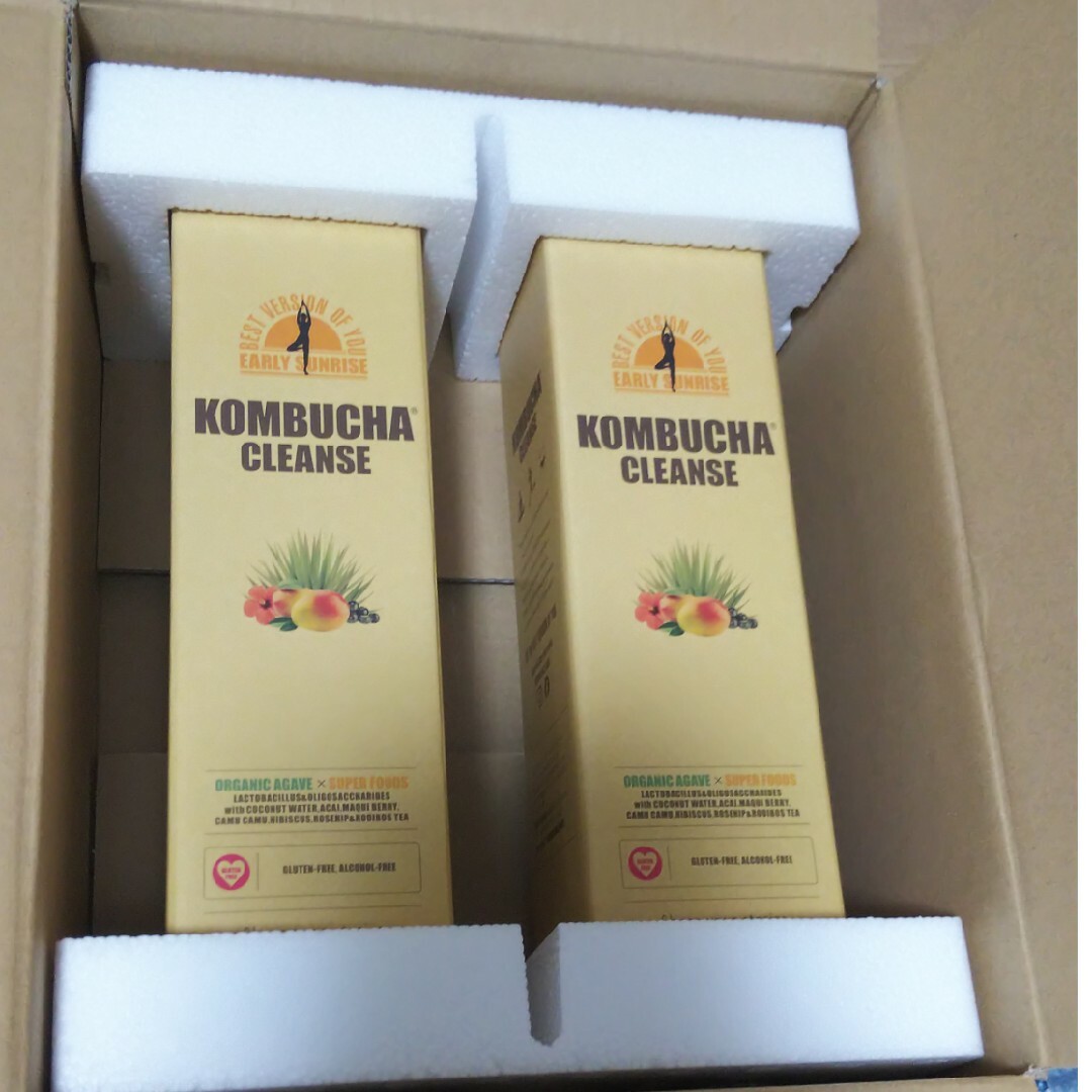 KOMBUCHA CLEANSE - コンブチャクレンズ720 2本セットの通販 by みぃ's ...