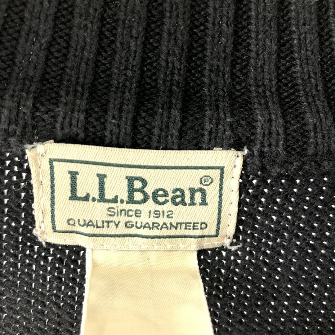 エルエルビーン L.L.Bean コットンニットハーフジップセーター メンズXL /eaa354382