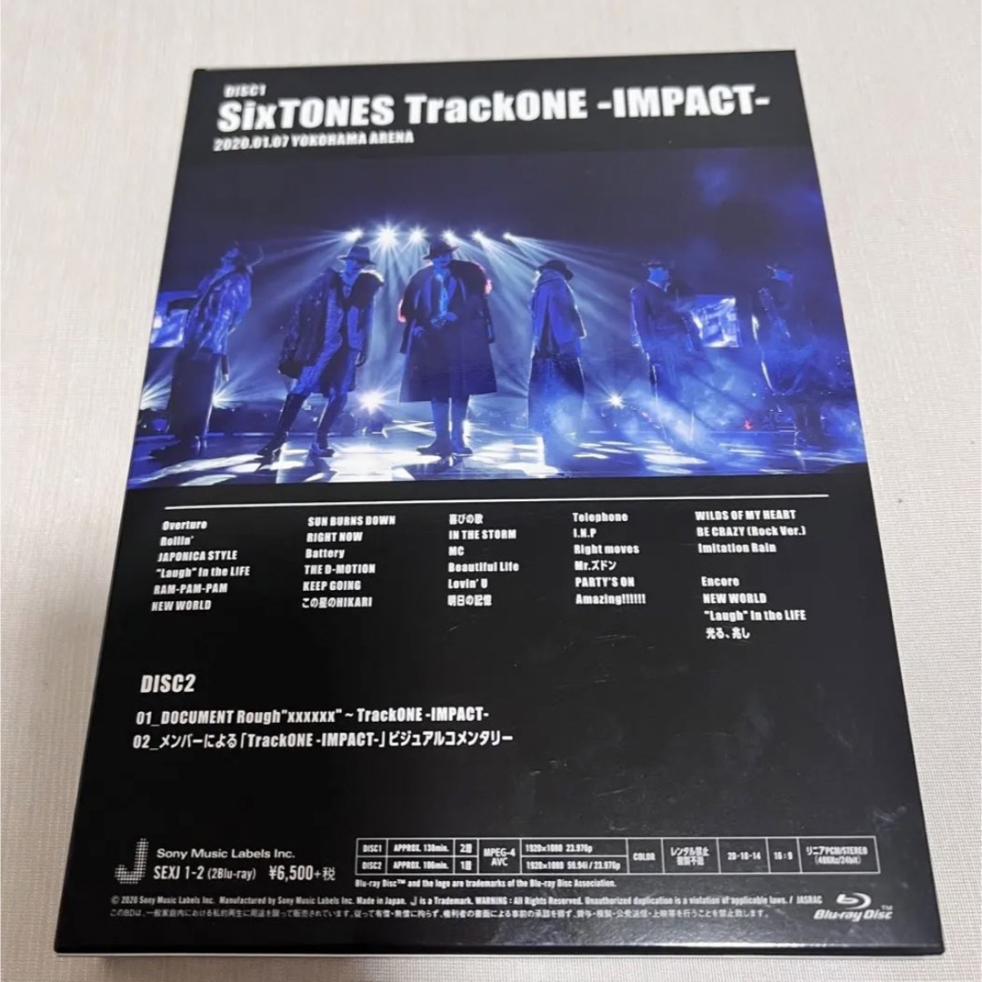 SixTONES/TrackONE-IMPACT-〈初回盤・2枚組〉