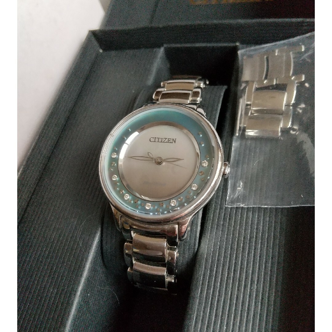 CITIZEN(シチズン)のシチズンECO-DRIVE石付 ソーラーレディース レディースのファッション小物(腕時計)の商品写真