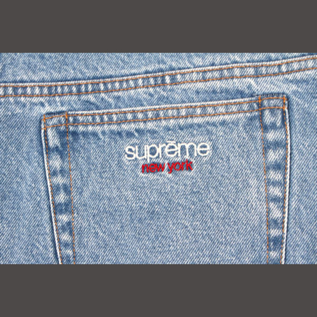 未使用品 22AW Supreme Baggy Jean Washed Blue 2
