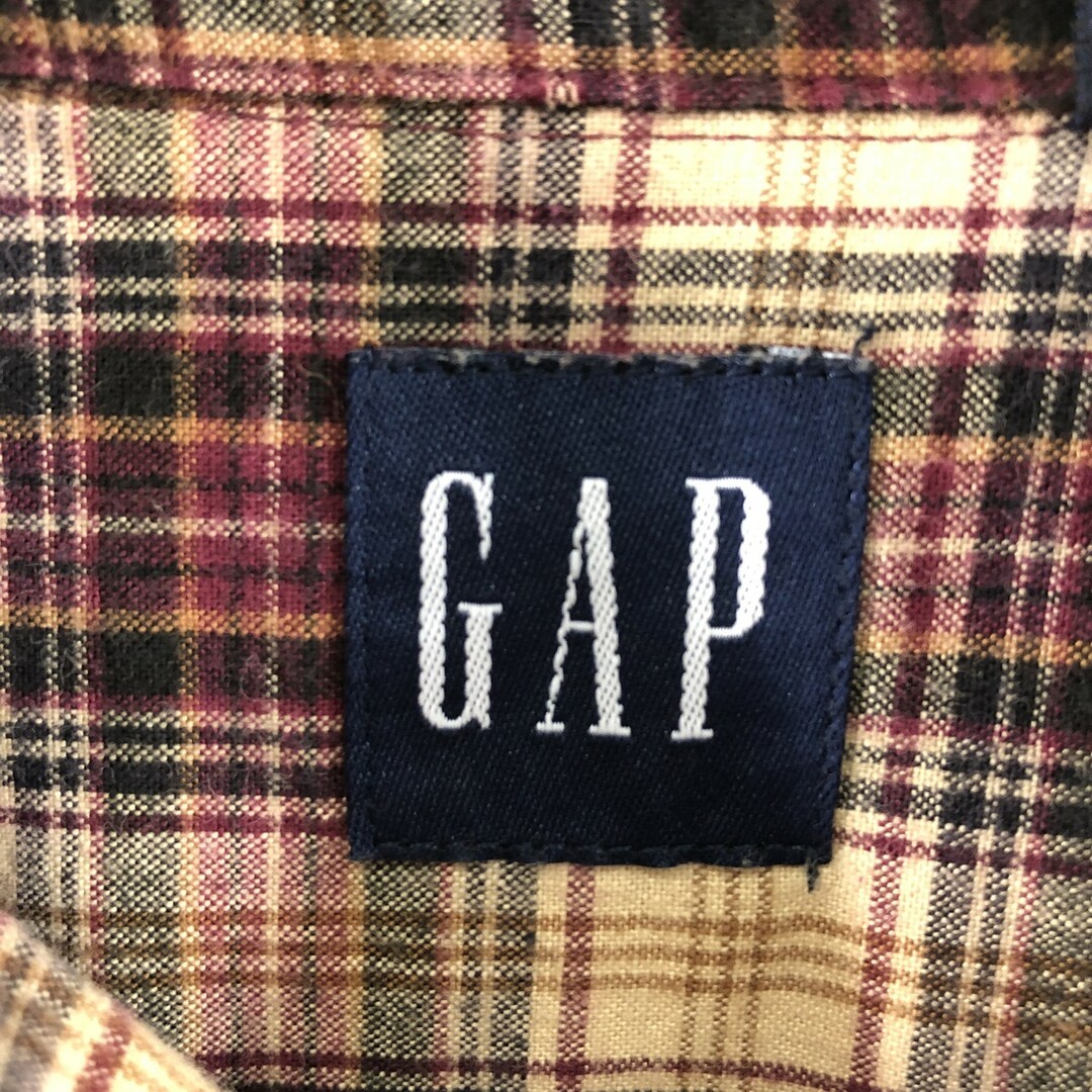 90年代 ギャップ GAP 長袖 チェックシャツ メンズXL ヴィンテージ /eaa369104