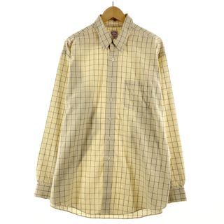 ブルックスブラザース(Brooks Brothers)の古着 ブルックスブラザーズ Brooks Brothers Est.1818 長袖 コットンチェックシャツ メンズXL /eaa369105(シャツ)