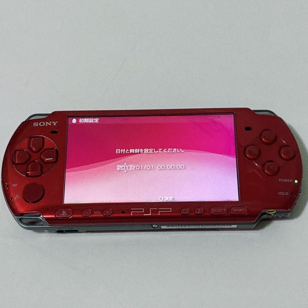 美品　PSP3000グリーン　付属品完備　すぐ遊べるセット