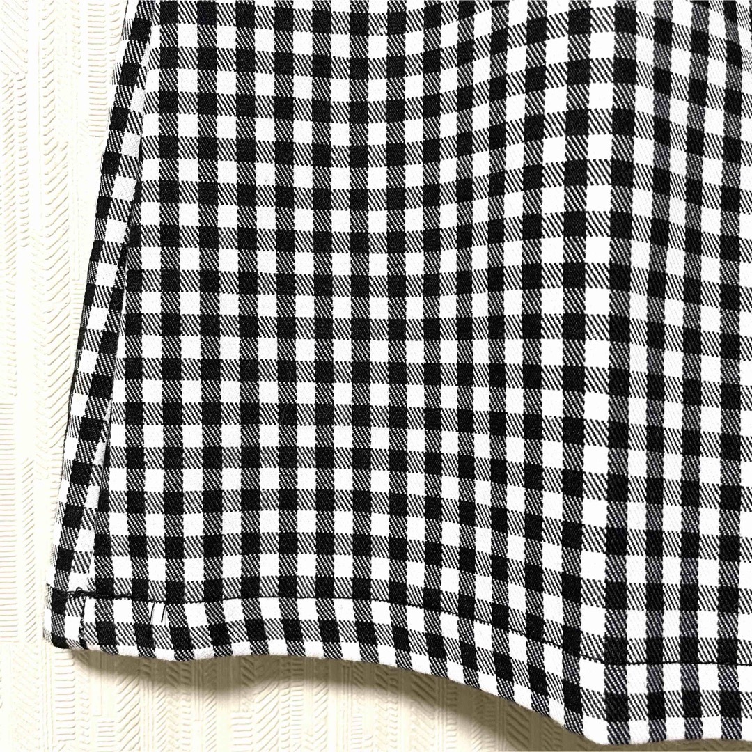GRL(グレイル)のGRL グレイル ベルト付ギンガムチェックトレンチデザインスカート[ac594] レディースのスカート(ひざ丈スカート)の商品写真