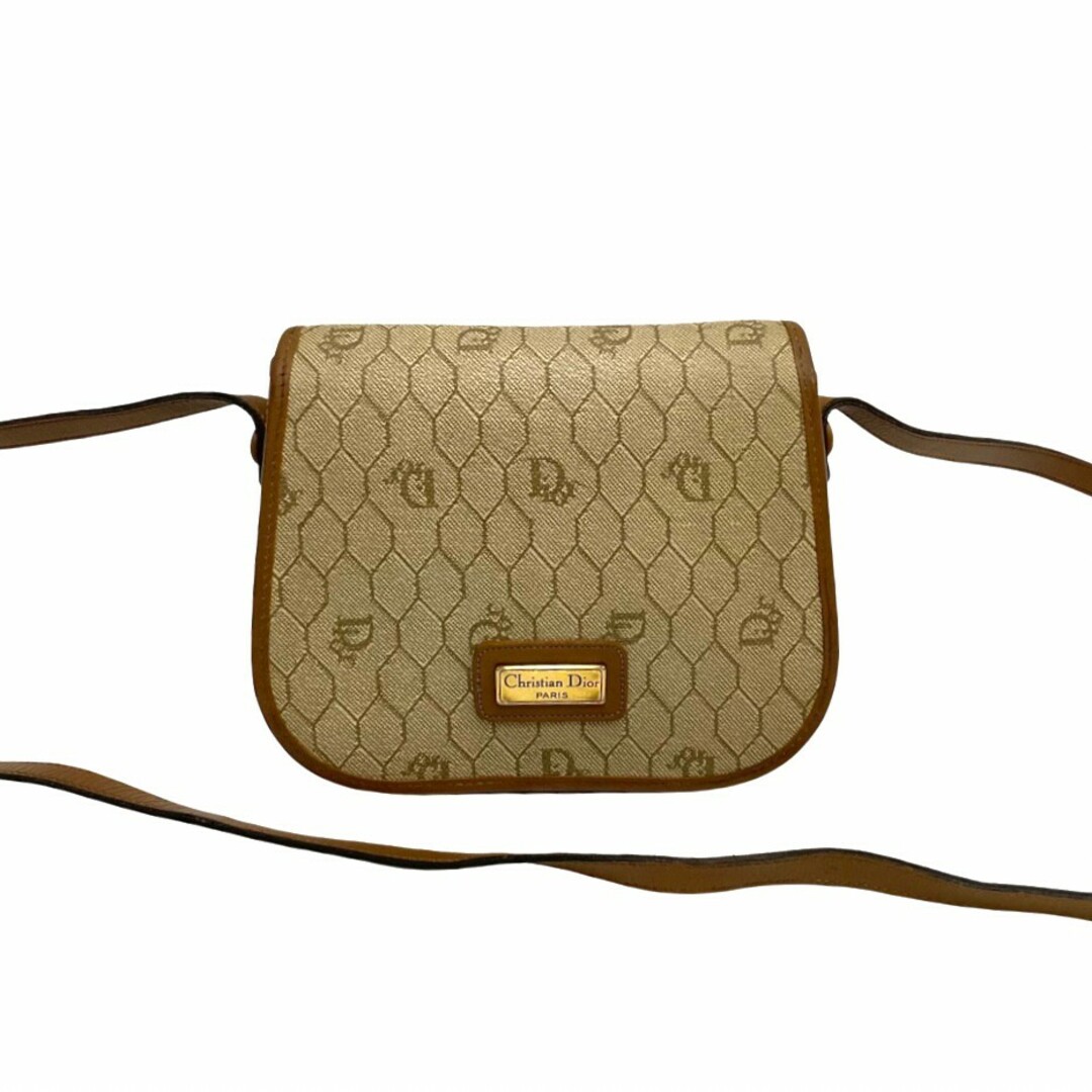 Dior - 極 美品 Christian Dior ディオール ハニカム柄 ロゴ 金具