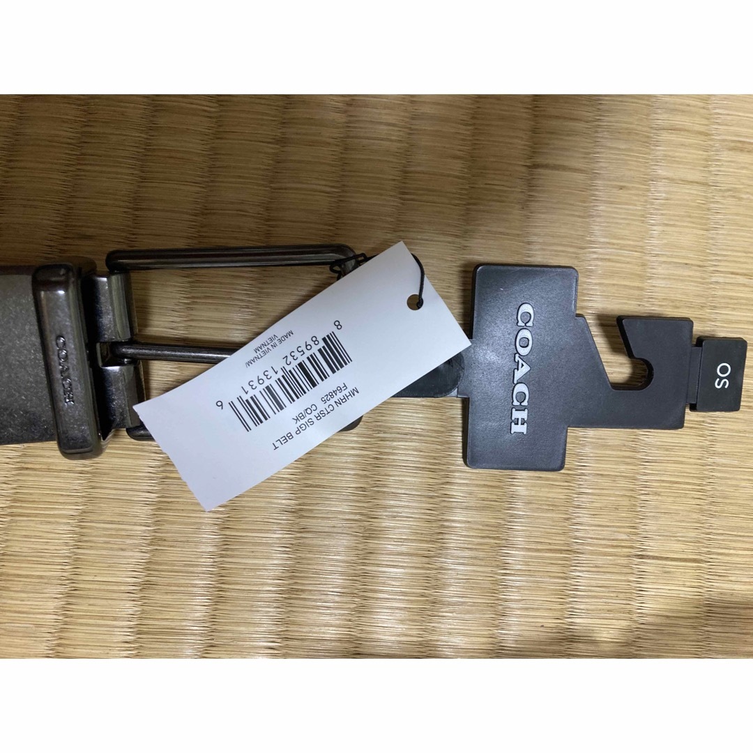 COACH コーチ F64825 MHRN CTSR SIGP BELT