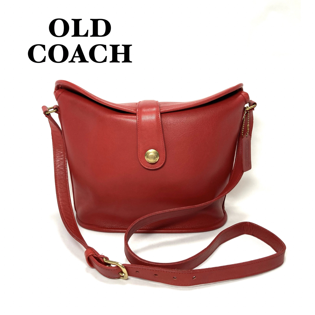 【美品・希少】COACH オールドコーチ　ショルダーバッグ　ドイツホック0013