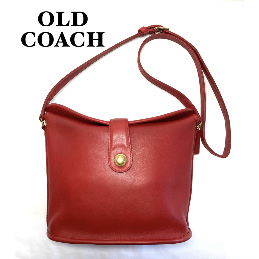 【美品・希少】COACH オールドコーチ　ショルダーバッグ　ドイツホック0013