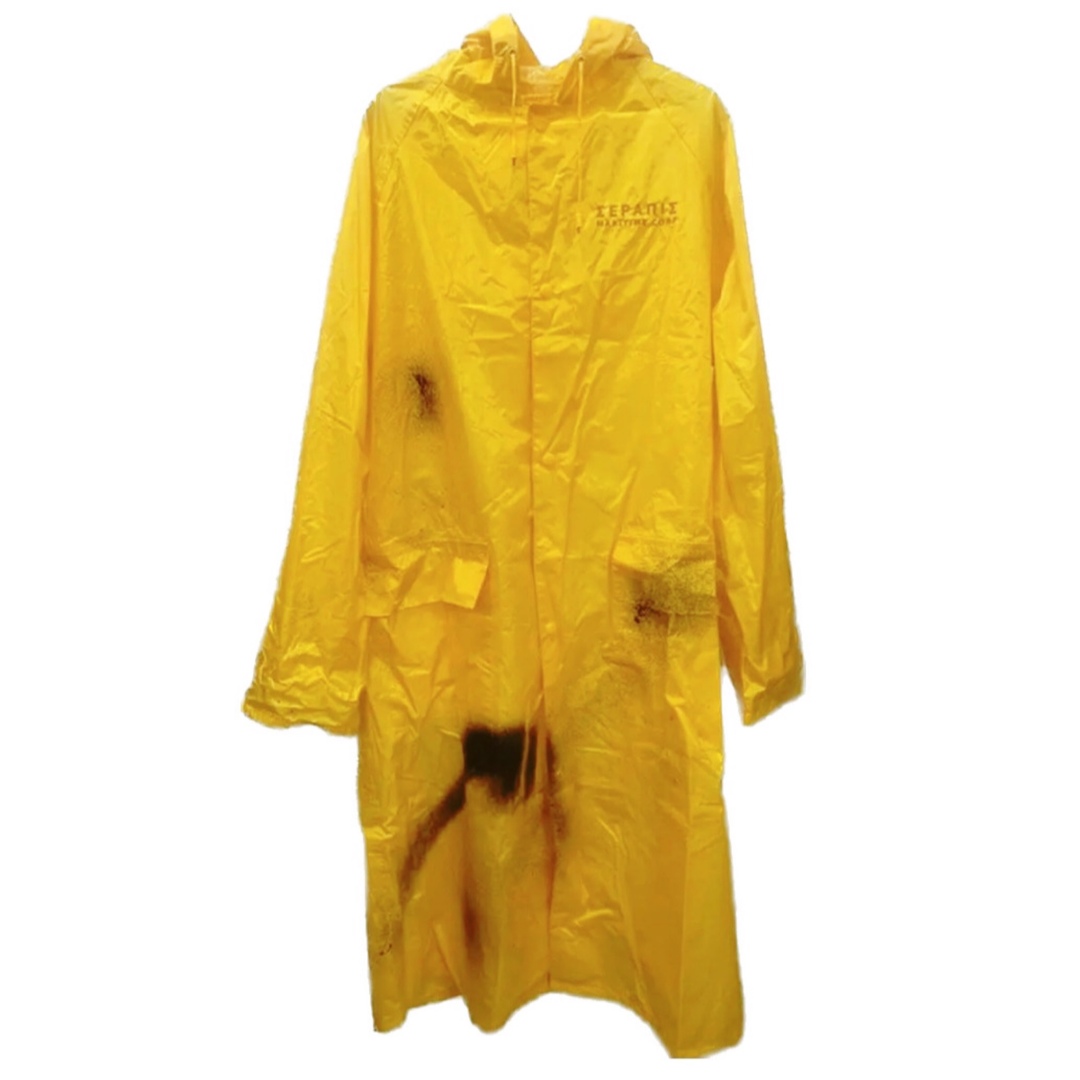 JOHN LAWRENCE SULLIVAN(ジョンローレンスサリバン)のSERAPIS セラピス rain coat Aura Yellow メンズのジャケット/アウター(ナイロンジャケット)の商品写真