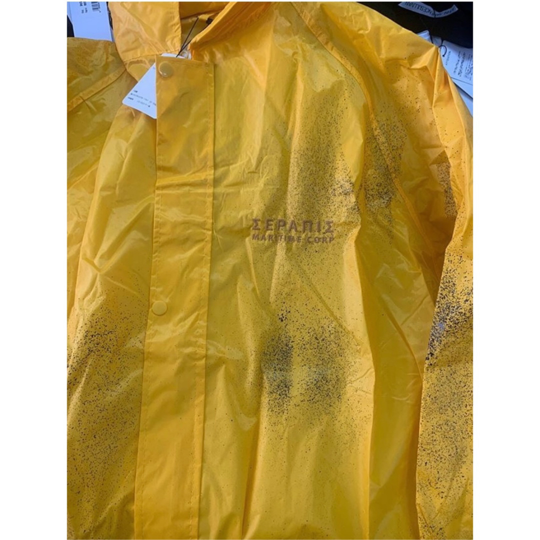 JOHN LAWRENCE SULLIVAN(ジョンローレンスサリバン)のSERAPIS セラピス rain coat Aura Yellow メンズのジャケット/アウター(ナイロンジャケット)の商品写真