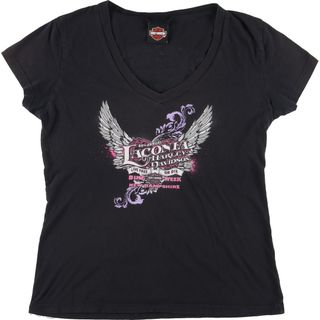 ハーレーダビッドソン Tシャツ(レディース/半袖)の通販 200点以上 ... ハーレーダビッドソン Harley-Davidson 両面プリント モーターサイクル バイクTシャツ レディースM /eaa371875