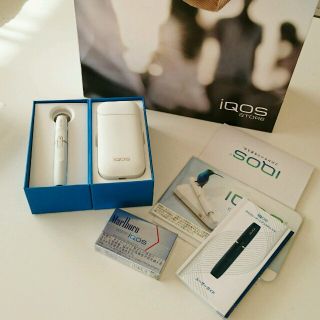 最終値下げ!!!★IQOS★本体★中古★美品★ホワイト★送料無料★(タバコグッズ)