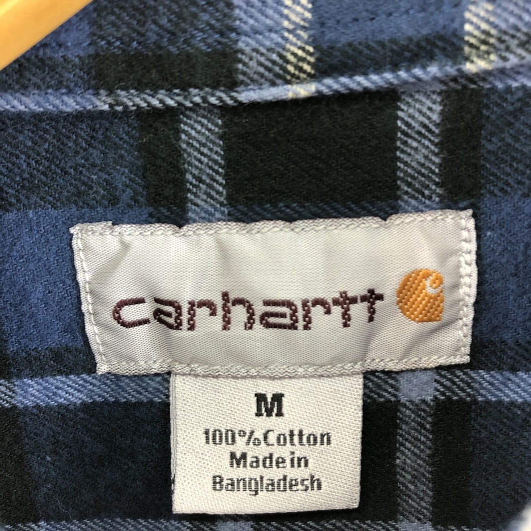 carhartt(カーハート)の古着 カーハート Carhartt 長袖 チェック柄 ヘビーネルシャツ メンズL /eaa368926 メンズのトップス(シャツ)の商品写真