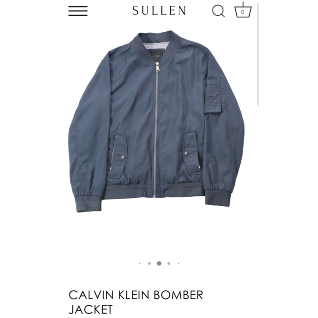 Calvin Klein(カルバンクライン)のsullen購入　カルバンクライン　ブルゾン メンズのジャケット/アウター(ブルゾン)の商品写真