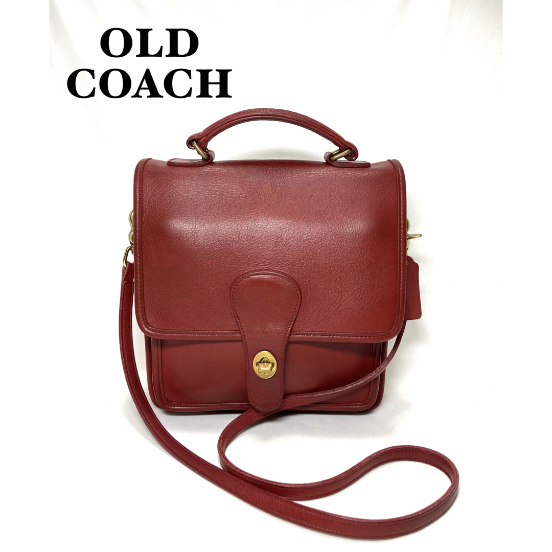 【美品】COACH オールドコーチ　ショルダーバッグ　ターンロック　5130