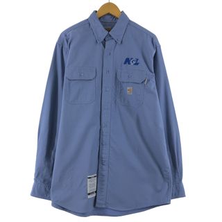 カーハート(carhartt)の古着 カーハート Carhartt 長袖 ボタンダウン ワークシャツ メンズXL /eaa368945(シャツ)