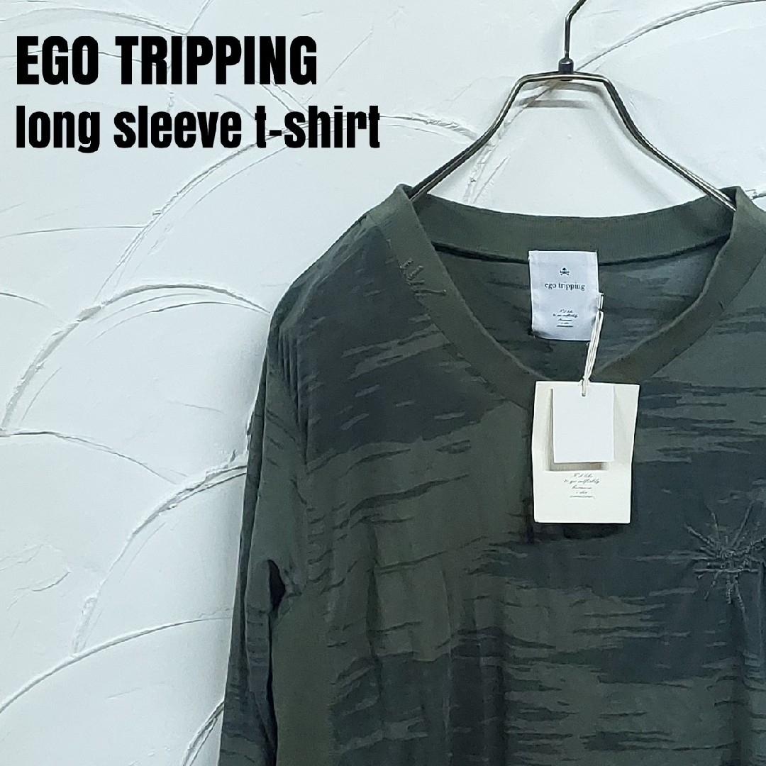 EGO TRIPPING(エゴトリッピング)のEGO TRIPPING/エゴトリッピング 長袖 Tシャツ メンズのトップス(Tシャツ/カットソー(七分/長袖))の商品写真