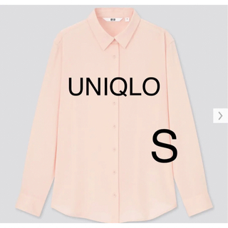 ユニクロ(UNIQLO)のユニクロ UNIQLO レーヨンブラウス　長袖(シャツ/ブラウス(長袖/七分))