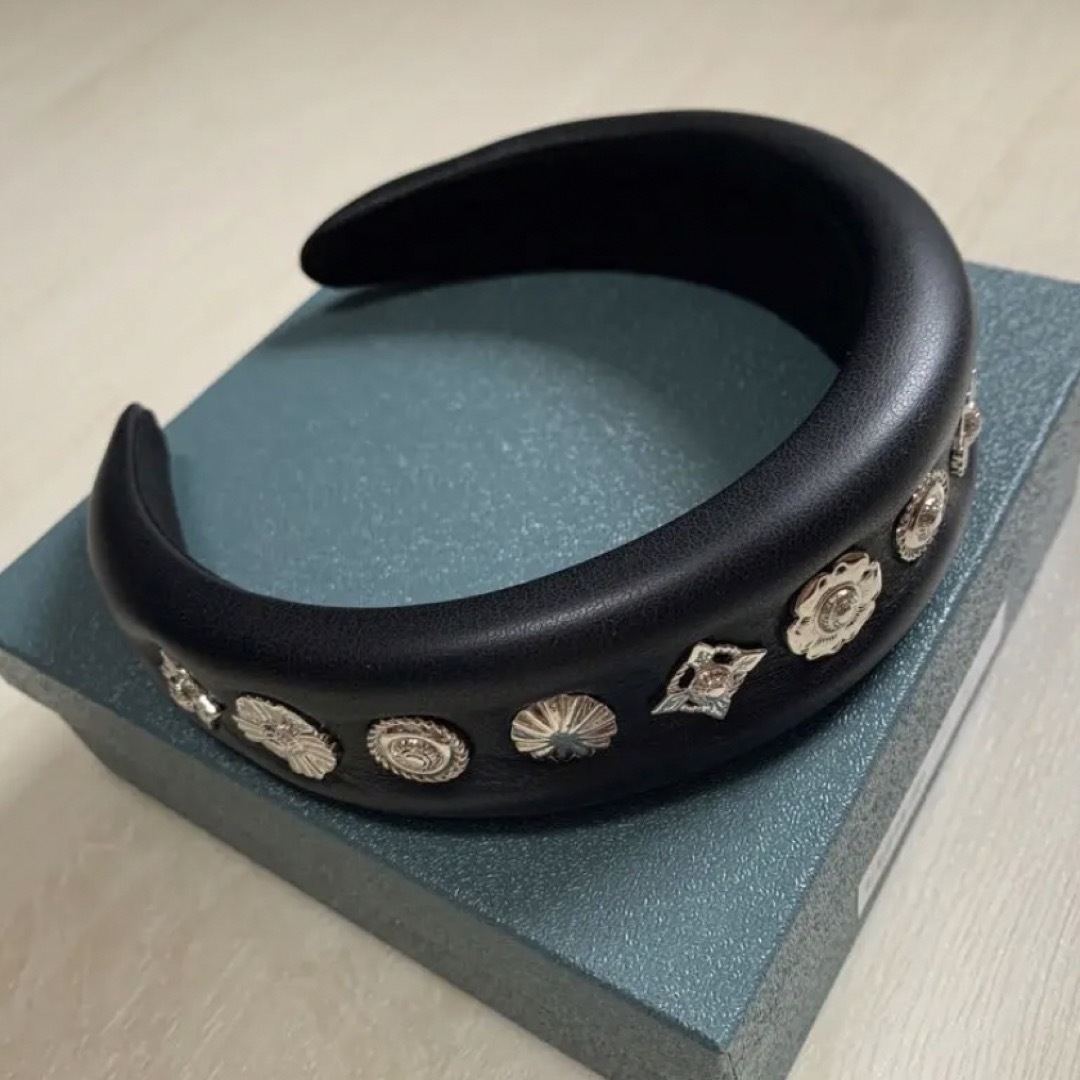 TOGA ARCHIVES LEATHER HEADBAND カチューシャ